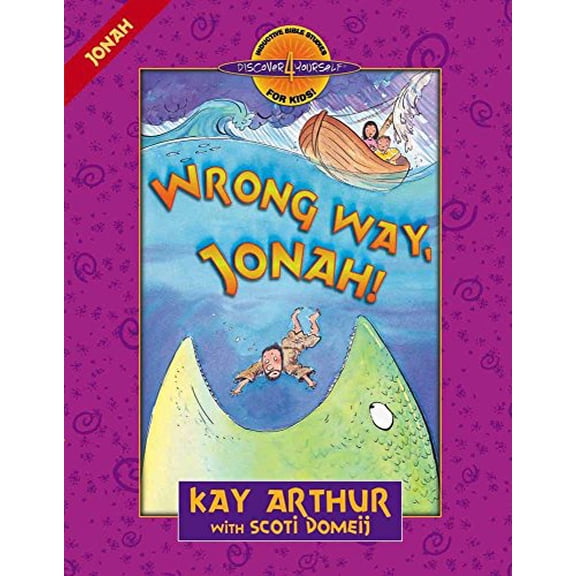 Pre-Owned Wrong Way, Jonah! (Bible Study Series) Paperback