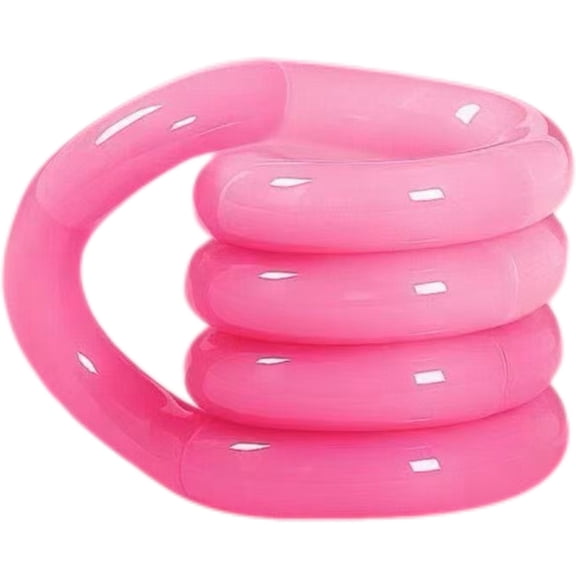 WrongDuck Fidget Toys -  Multicolor Twisty Fidget Toys for Adults for Relaxation, Decompression - Squeeze, Twist, Chain Spinner Alternative Gift（Variable temperature color changing style）