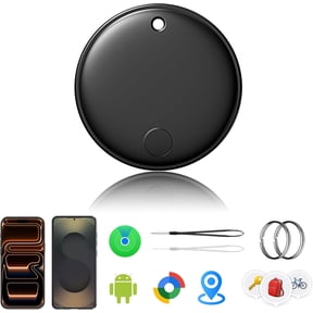 Wrongduck 2026 Air Tracker Smart Tags 4 Pack, Dual System Bluetooth Item Locator for Android & iOS, Works with Apple Find My and Google Find Hub for Keys Luggage