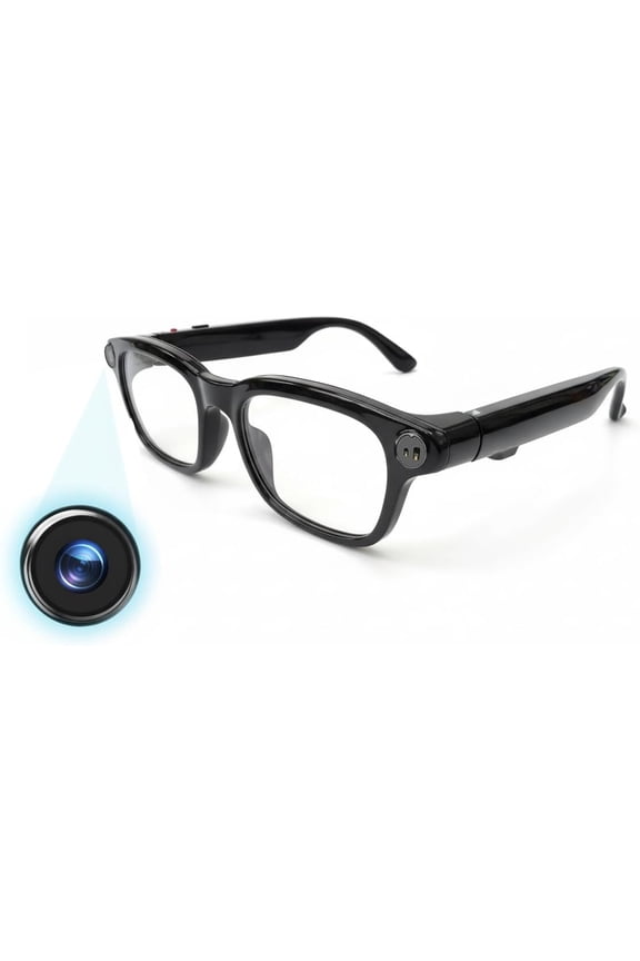 Wrongduck AI Smart Glasses with 8MP Camera 1080P Video Recording Bluetooth Sunglasses with Real Time Translation Voice Assistant