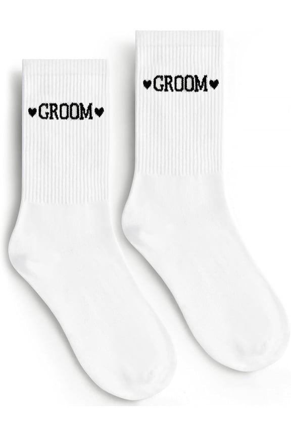 Wrongduck Bride Socks White and Blue, Bride To Be Cotton Socks, Something Blue Bridal Gift for Engagement Wedding Bachelorette Party Honeymoon Essentials
