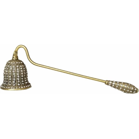 Wrongduck Candle Snuffer – Vintage Decorative Metal Candle Extinguisher Tool with Non-Slip Handle, Hand-Painted Candle Accessory for Aromatherapy, Jar Candles, Hanukkah, and Home Decor