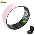 thumbnail image 1 of Wrongduck Ceramic Fitness Tracking Ring for Women Men, Bluetooth Activity Tracker Ring, Sleep Tracking, Waterproof Design, No Subscription, Wireless Charging, iOS & Android, 1 of 8