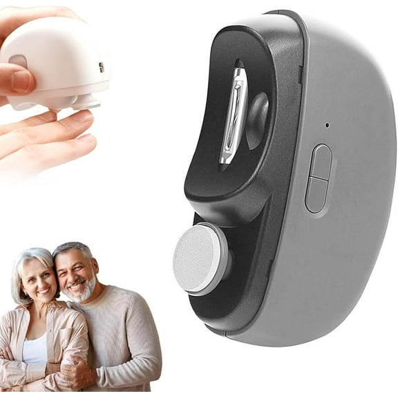 Wrongduck Easyclip Smart Nail Clipper, 3-in-1 Electric Nail Trimmer with Polishing Function and LED Light, USB Rechargeable Fingernail and Toenail Clipper