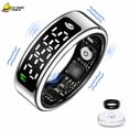 thumbnail image 1 of Wrongduck Fitness Tracking Ring for Men Women, Sleep & Activity Tracker Ring with Step Counter, Vibration Alerts, Multi-Sport Modes, 5ATM Waterproof, iOS Android Compatible, 1 of 10
