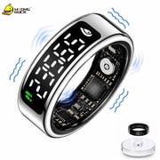 Wrongduck Fitness Tracking Ring for Men Women, Sleep & Activity Tracker Ring with Step Counter, Vibration Alerts, Multi-