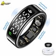 thumbnail image 1 of Wrongduck Fitness Tracking Ring for Men Women, Sleep & Activity Tracker Ring with Step Counter, Vibration Alerts, Multi-Sport Modes, 5ATM Waterproof, iOS Android Compatible, 1 of 9