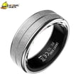 thumbnail image 1 of Wrongduck Fitness Tracking Ring with Stainless Steel Matte Finish, IP68 Waterproof Design, Sleep and Activity Tracking Ring with Magnetic Charging Cable, 1 of 7