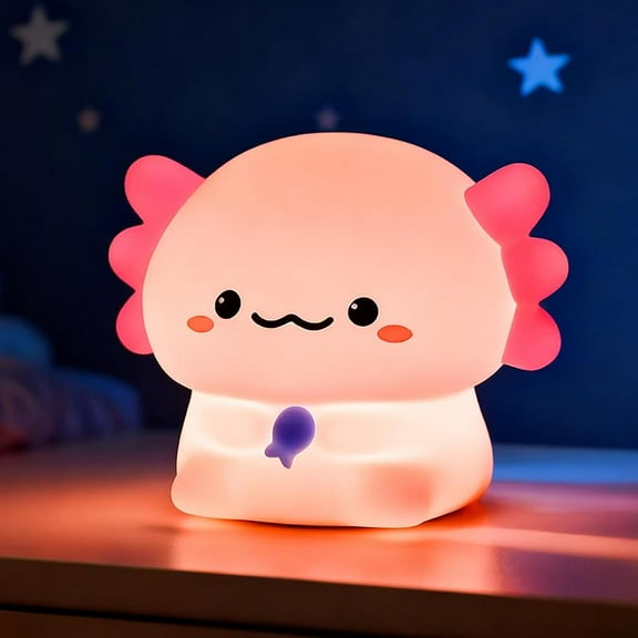 Wrongduck Frog Night Light, Dimmable Silicone LED Lamp with Timer and Touch Control, Rechargeable Decorative Frog Lamp for Bedroom and Desk Decor