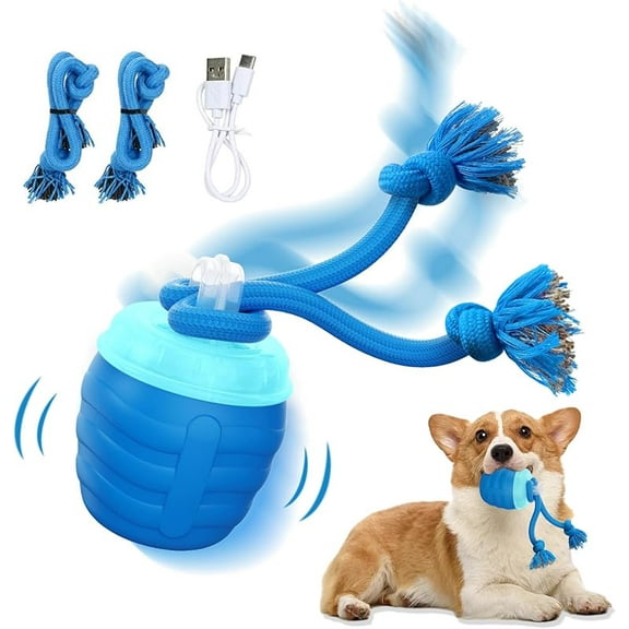 Wrongduck Interactive Dog Ball Toy [2025 Upgraded], Smart Automatic Moving Wicked Ball with Music & Sound, 3 Play Modes, USB Rechargeable Training Ball for Medium & Large Dogs, Motion Activated