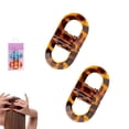 thumbnail image 1 of Wrongduck Magnetic Hair Clips Set of 2 Strong Hold No Slip Hair Clips Seamless Magnetic Connection Lightweight Hair Styling Clips for All Hair Types, 1 of 6
