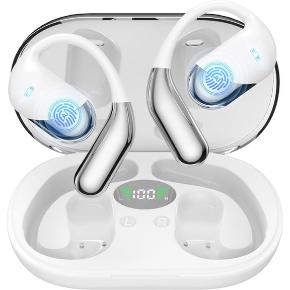 Wrongduck Open Ear AI Translation Earbuds Wireless Translator Headphones with Real Time Language Translation 198+ Languages