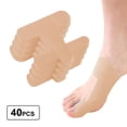 thumbnail image 1 of Wrongduck Precut Toe Tape 40 Pcs Elastic Kinesiology Tape for Big Toe Support Breathable Waterproof Athletic Tape for Daily Wear and Stability, 1 of 7