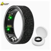 Wrongduck R10 Fitness Tracking Ring for Women Waterproof Activity Ring with Sleep Tracking Step Counter for Android iOS