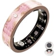 thumbnail image 1 of Wrongduck Retro Bluetooth Fitness Tracking Ring for Women IP68 Waterproof Activity Ring with Sleep Tracking Step Counter for iOS Android, 1 of 7