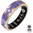 thumbnail image 1 of Wrongduck Retro Bluetooth Fitness Tracking Ring for Women IP68 Waterproof Activity Ring with Sleep Tracking Step Counter for iOS Android, 1 of 9