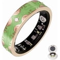 thumbnail image 1 of Wrongduck Retro Mart Ring for Women & Men, Bluetooth Fitness Activity Tracker Ring, Sleep & Step Tracking, IP68 Waterproof, Wireless Charging, iOS Android, 1 of 10