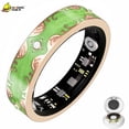 thumbnail image 1 of Wrongduck Retro Bluetooth Fitness Tracking Ring for Women IP68 Waterproof Activity Ring with Sleep Tracking Step Counter for iOS Android, 1 of 9