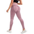 thumbnail image 1 of Carlikeit 2026 Women 3D Cellulite Leggings High Waist Compression Workout Yoga Fitness Breathable Sculpting Leggings Seamless Stretch Active Pants, 1 of 8