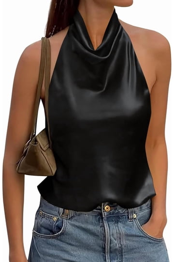Shop Women's Halter Camis Tops in Various Styles and Colors Online