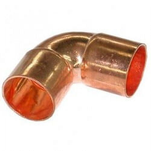 Wrot Copper 90 Elbow Short Turn 5/8 Cxc Ctp-C058