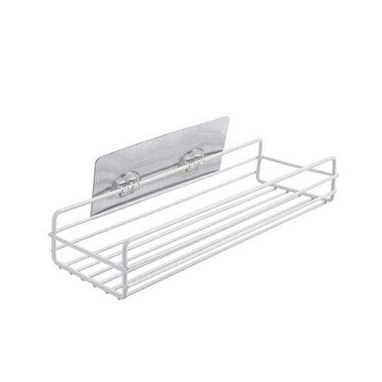 Punch-free Wall Hanging Bathroom Shelf Adhesive Storage Rack