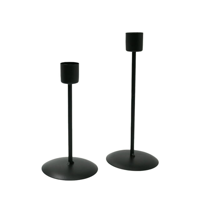 Wrought Iron Candle Holder Candlelight Display Stand Decor Candlestick Handy