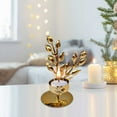 thumbnail image 1 of Wrought Iron Candle Holder Gold Metal Candle Stand for Table Decor Romantic Dinner Living Room Centerpiece Home Decor Gift(Gold-C), 1 of 6