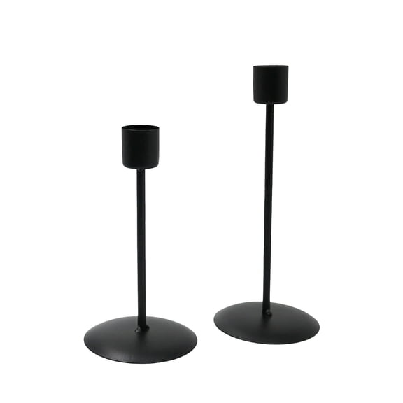 Wrought Iron Candle Holders Durable for Candlelight Display Decorative