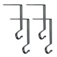 thumbnail image 1 of Wrought Iron Christmas Stocking Hanger 6"-Plain - Black (Set of 4) by Park Designs, 1 of 5