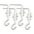 thumbnail image 1 of Wrought Iron Christmas Stocking Hanger 6"-Snowflake- White (Set of 4) by Park Designs, 1 of 5