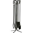thumbnail image 1 of Wrought Iron Fireplace Tool Set, Black - 5 Piece, 1 of 1