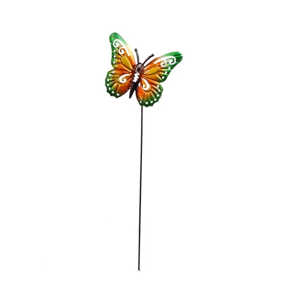 Wrought Iron Garden Stake Decorative Home and Garden Ornament