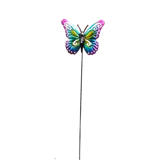 Wrought Iron Garden Stake Decorative Home and Garden Ornament