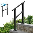 Wrought Iron Handrails for Outdoor Steps Exterior Hand Rails for