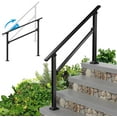 Wrought Iron Handrails for Outdoor Steps Exterior Hand Rails for