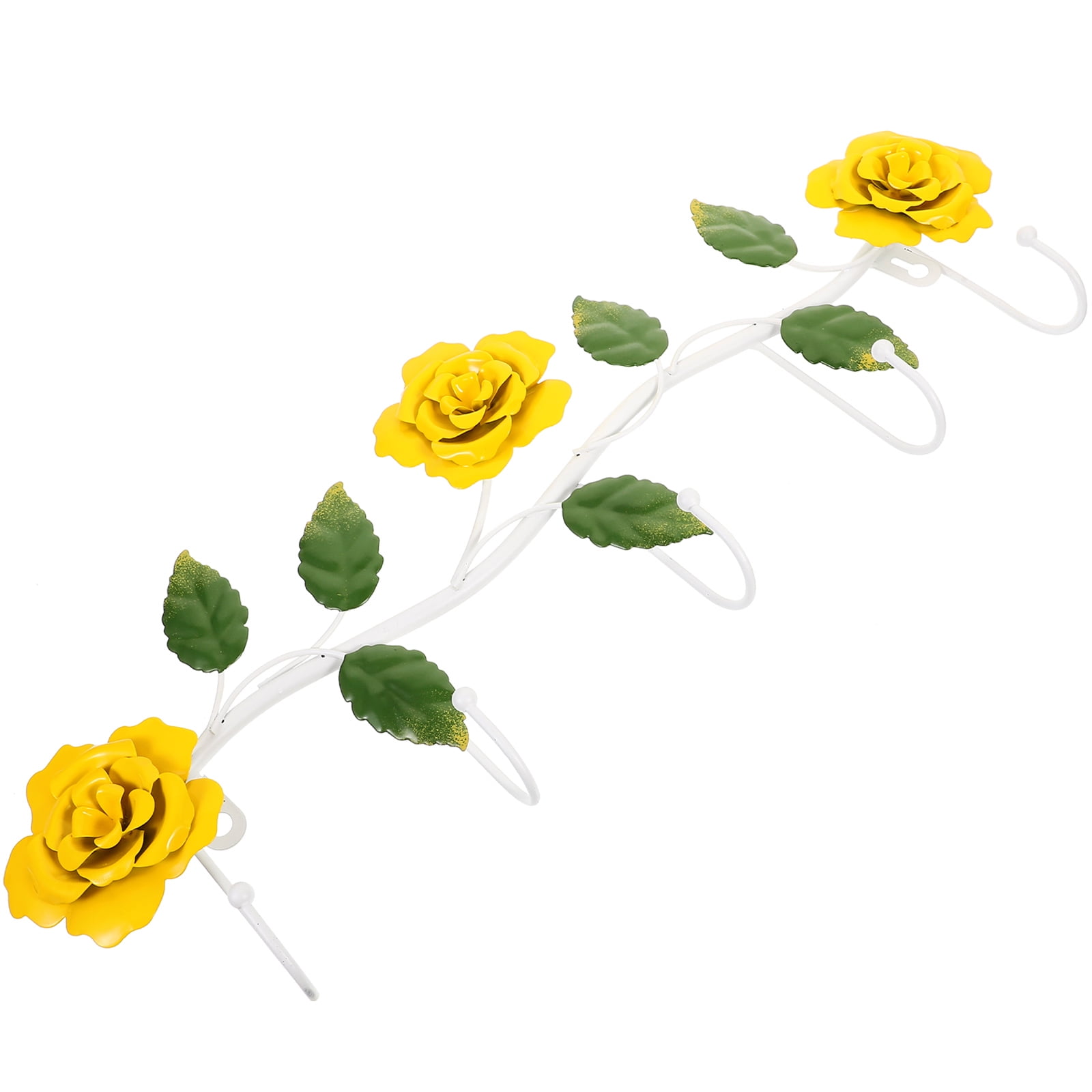 Guichaokj Wrought Iron Hook behind The Door Retro Decor Hook Rack Hanging Hooks for Clothes Wall