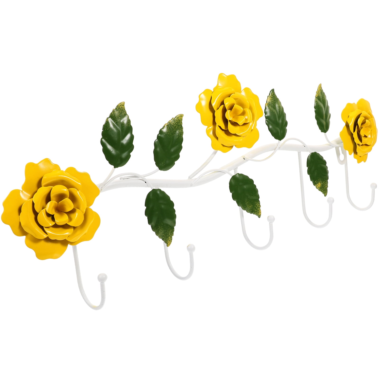 Wrought Iron Hook behind The Door Wall Decor Towel Rack Purses Holder