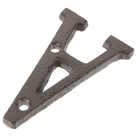 Wrought Iron House Letters Metal for Address Wall Accent Decor Farmhouse Decorations outside Vintage