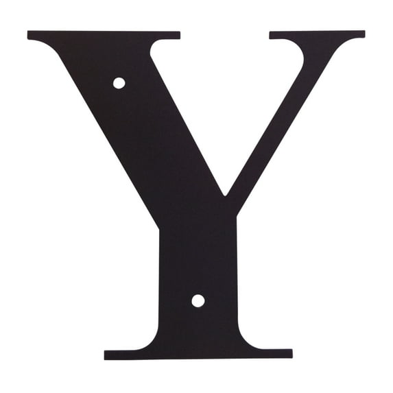 Wrought Iron Letters - Beautifully Crafted, Perfect for Home, Business, or Mailbox Decor - Multiple Sizes