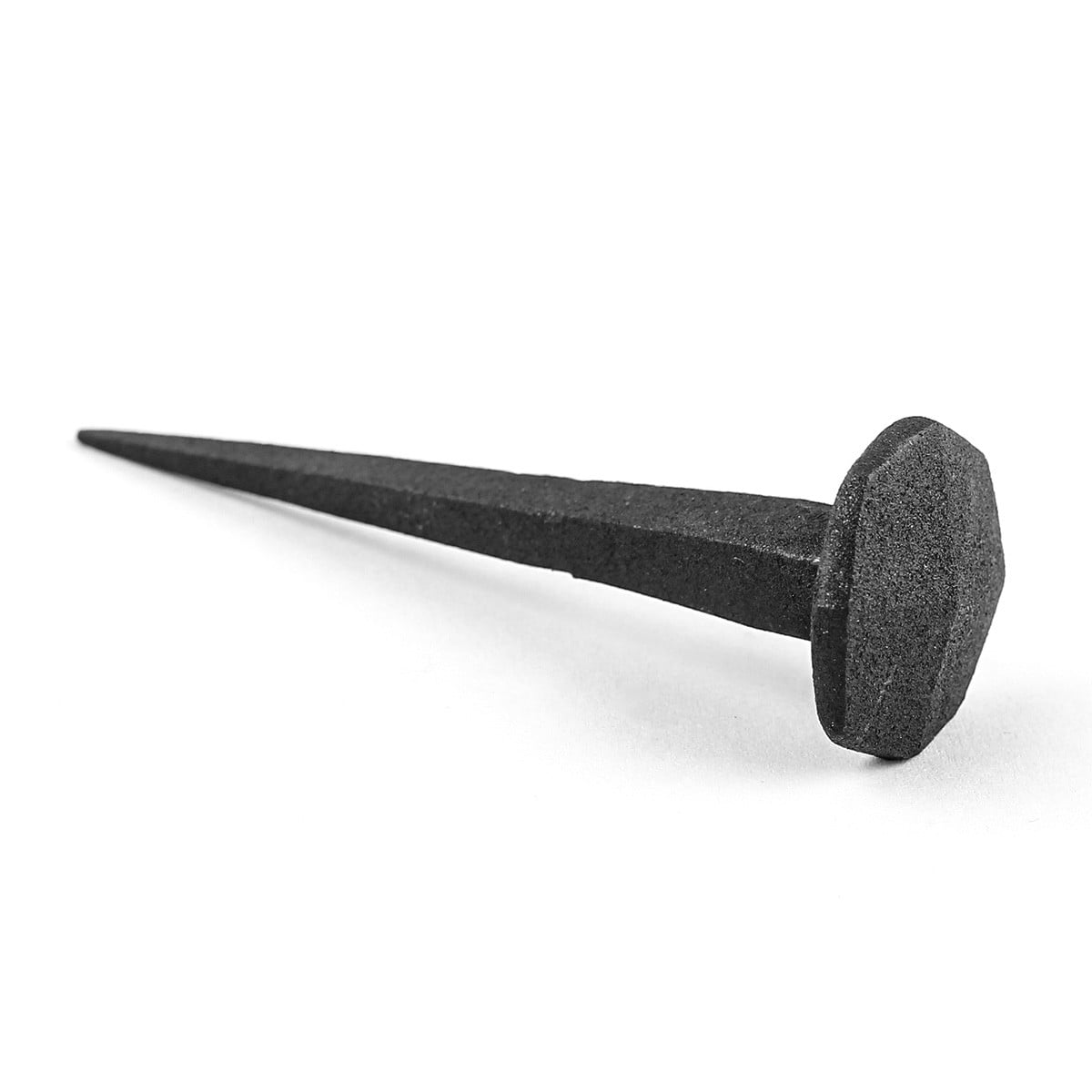 Wrought Iron Nails Decorative Clavos Octagon Pyramid Head 1 in. Diameter Head 2 1/8 in. Shank 2 7/8 in. Total Length Renovators Supply