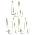 thumbnail image 1 of ifundom Set of 3 Elegant Metal Photo Frame Stands for Home and Office Decor, Stylish and Display Accessories, 1 of 6