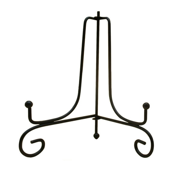 Wrought Iron Plate Stand 12 Inches - Plate Holder Pu'Er Tea Holder Tea Cake Display Holder Photo Frame Holder Photo Frame Holder Display Holder, By PRYESS