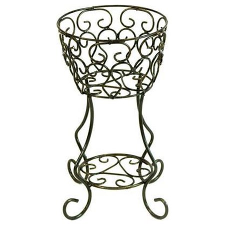 Wrought Iron Shell Design Planter