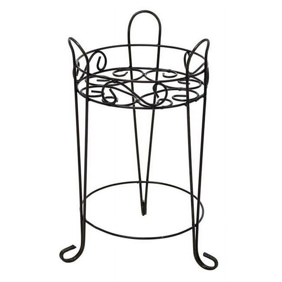 Wrought Iron Tall Pot Stand
