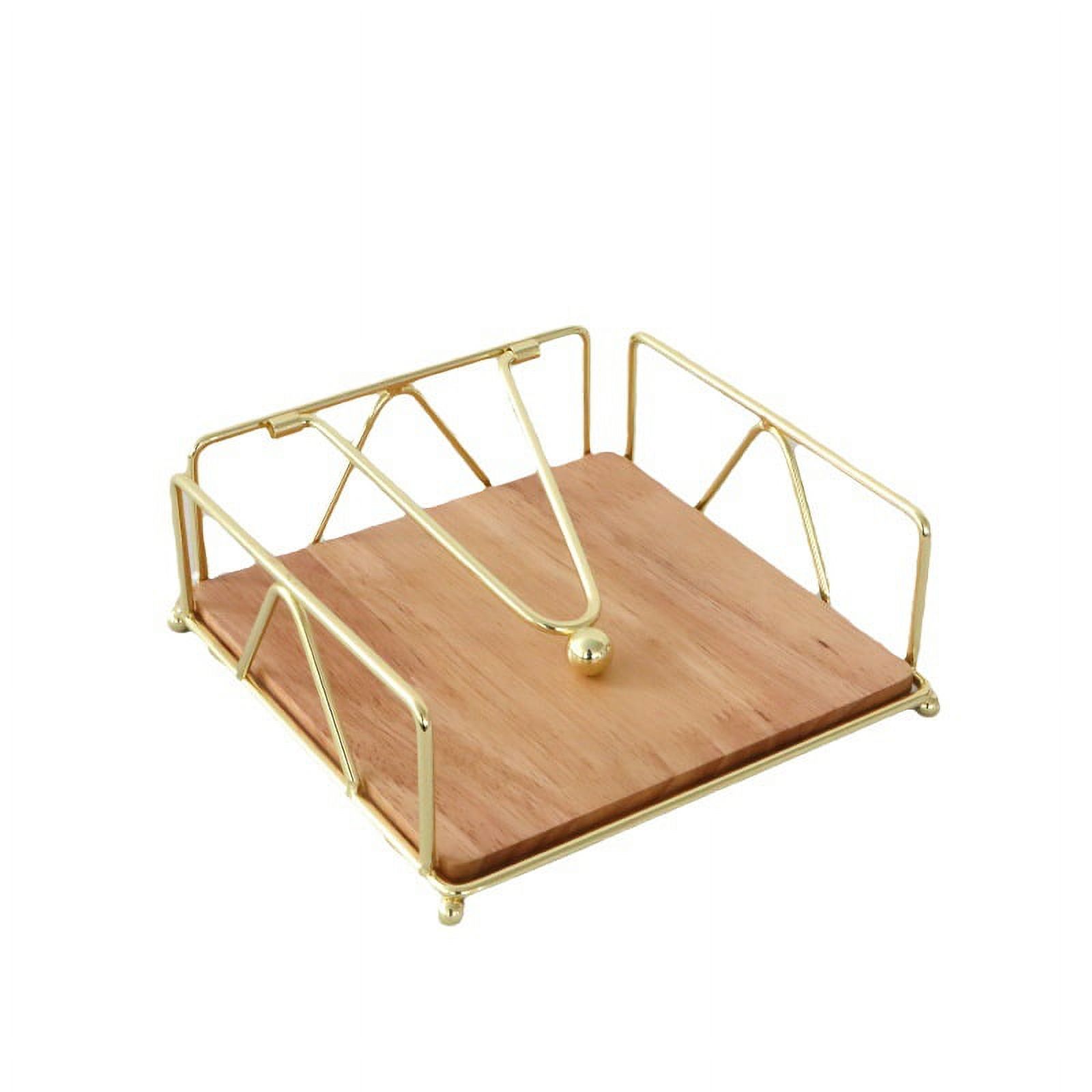 Tissue Box Buffet Wrought Iron Tissue Holder, Wooden Tissue Box, Hotel Café Restaurant ...