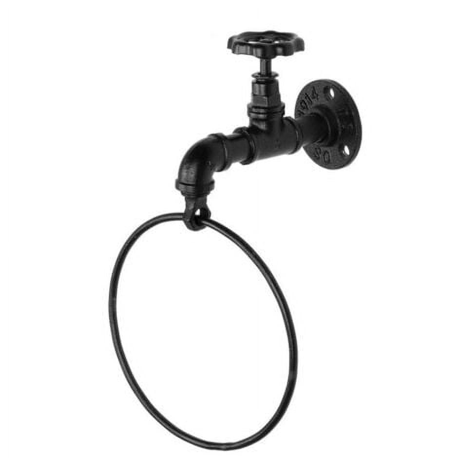 Wrought Iron Towel Ring Vintage Cast Iron Towel Ring Wall Mounted