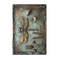 thumbnail image 1 of Wrought Iron Wall Art - Metal Sheet Wall Hanging Decor, Waterproof and Rust-Resistant, Easy to Hang, Retro Style for Living Room, Bedroom, Office, Durable Gift, 1 of 7