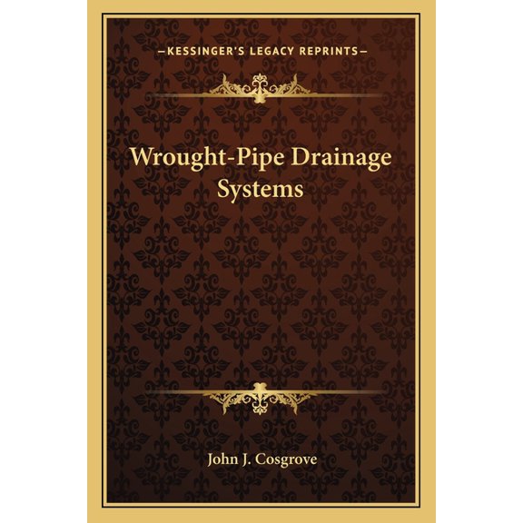 Wrought-Pipe Drainage Systems