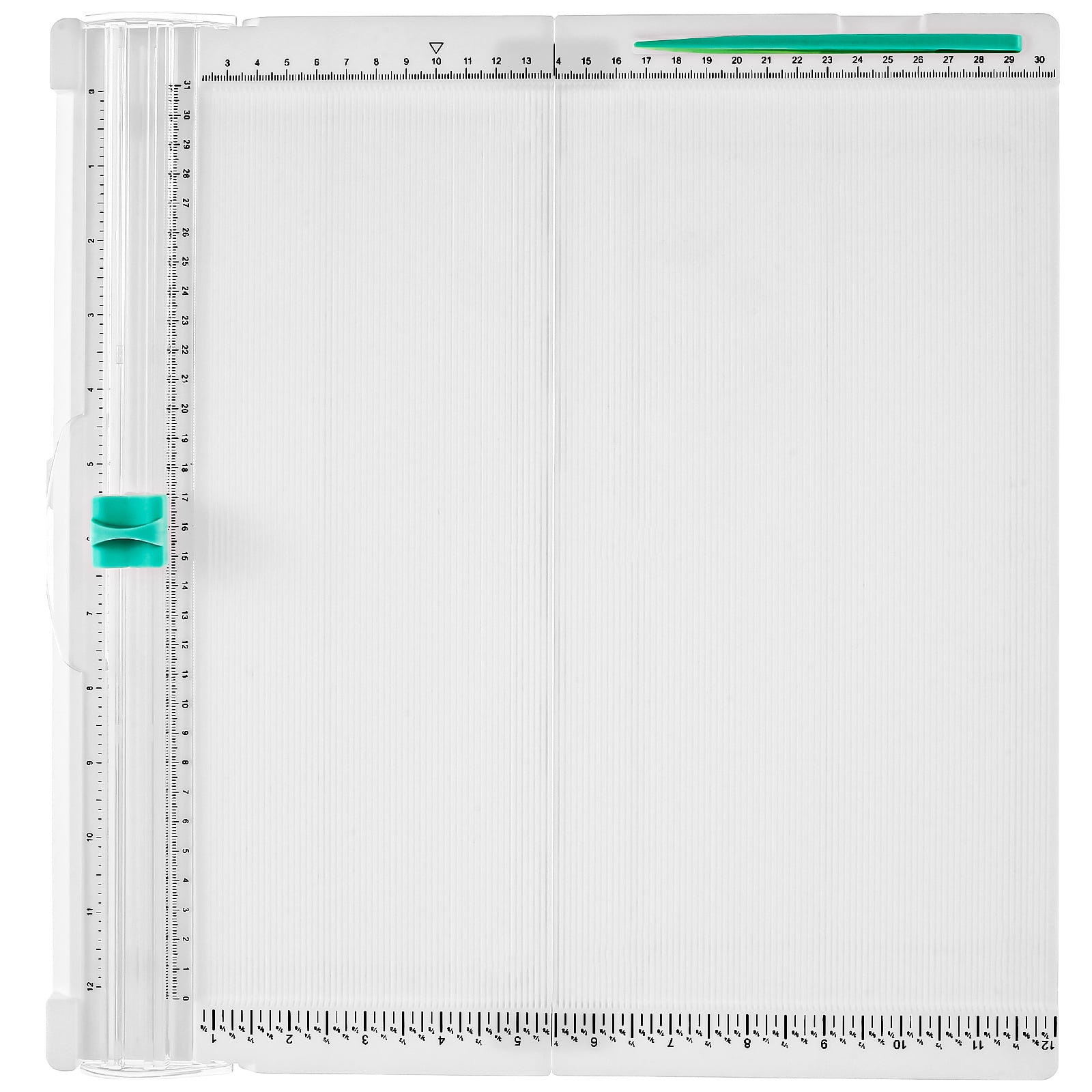 Wrvxzio 14.47 x 7.49 inch Paper Trim Cutter Score Board Scoring Tool